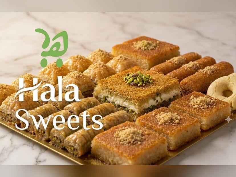 Arabische Süßigkeiten und Baklava