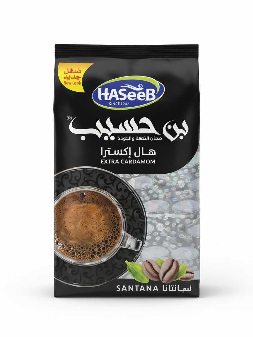 قهوة حسيب سانتانا بالهال إكسترا