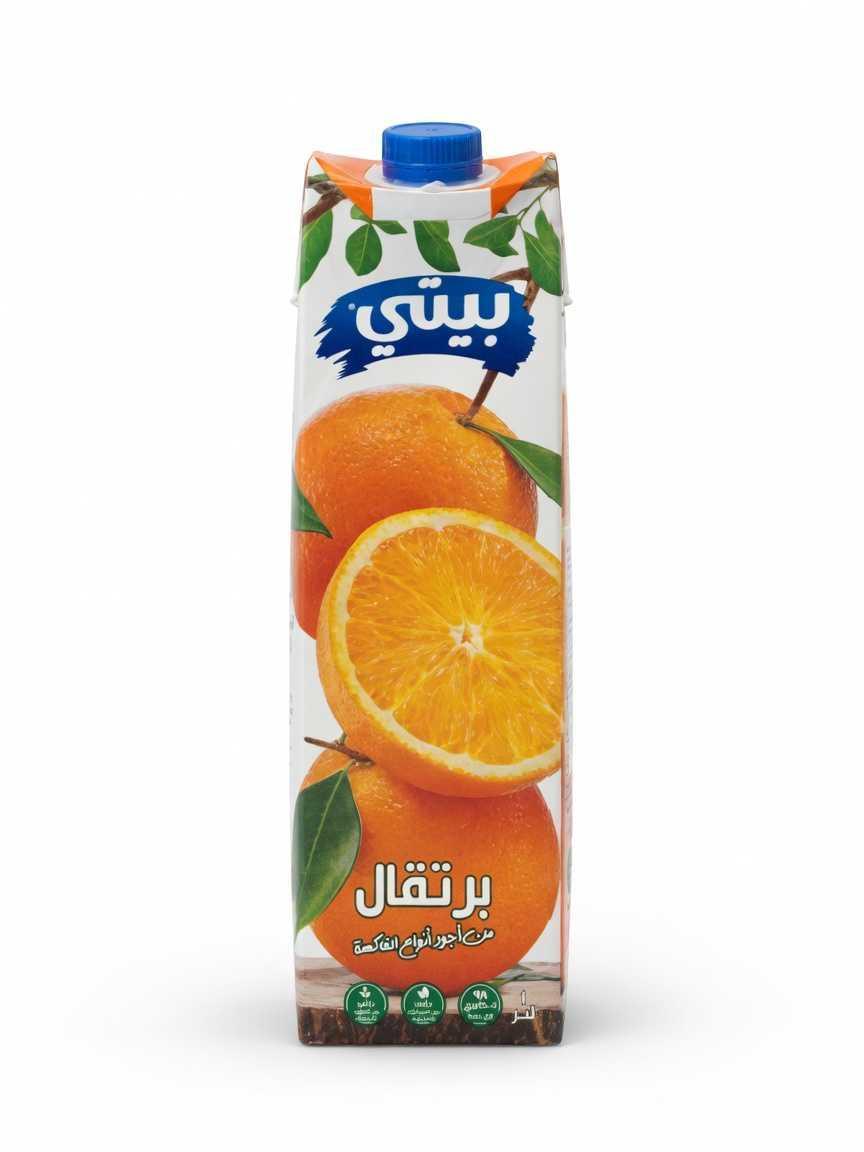 عصير برتقال بيتي 1 لتر
