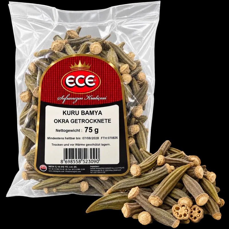 بامية مجففة ECE – 75 غ