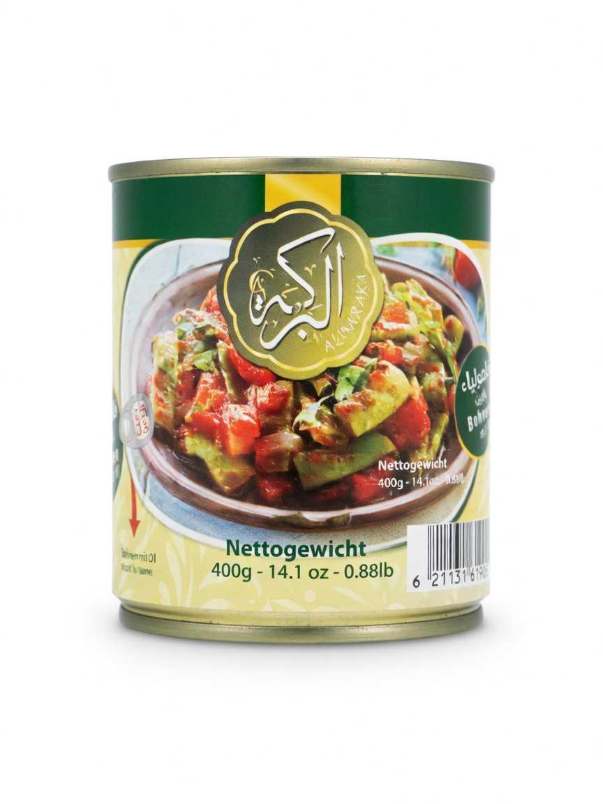 فاصولياء بالزيت ALBARAKA 400غ