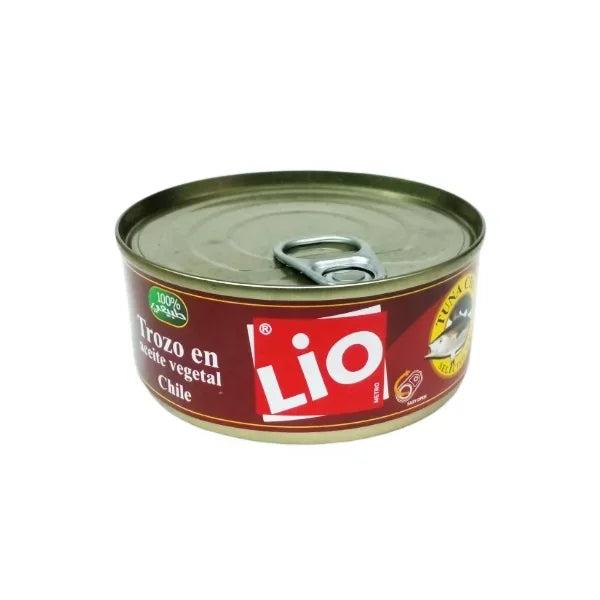تونا قطع كبيرة بزيت الصويا حار
